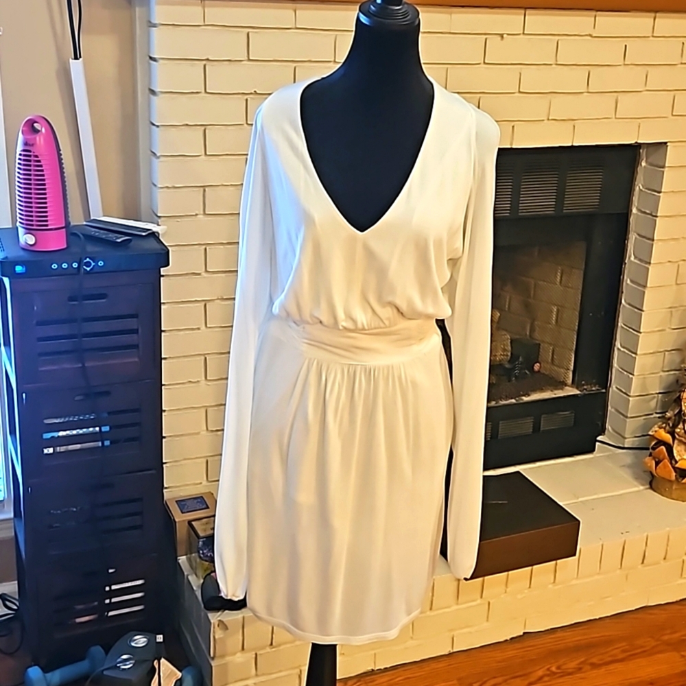 White Bebe dress